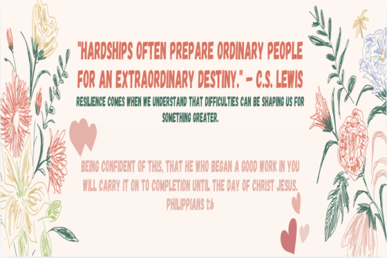 Hardships Prepare Ordinary People for Extraordinary Things