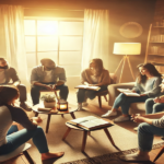 Strengthening Our Faith Together - A group Bible study scene COPY