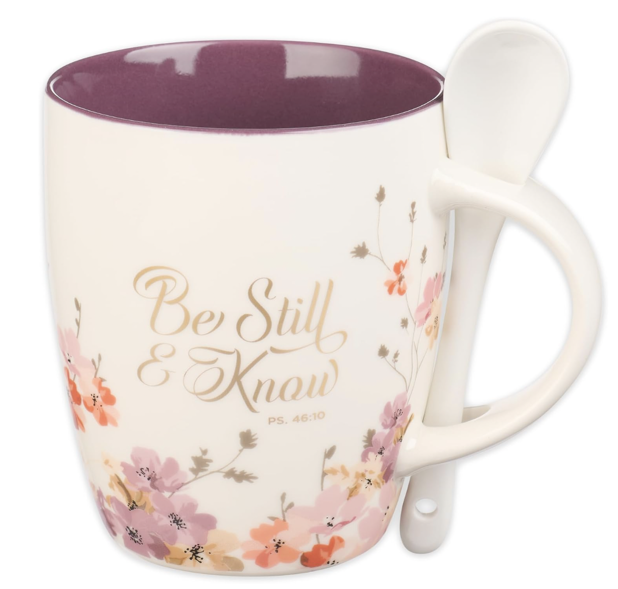 Bible scripture mug & spoon