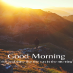 Sun Rising Over Mountains: Embracing Diligence in God's Light copy