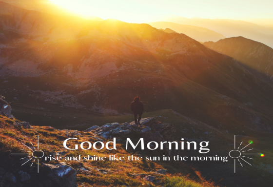 Sun Rising Over Mountains: Embracing Diligence in God's Light copy