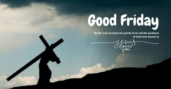 Jesus Carrying the Cross on Good Friday