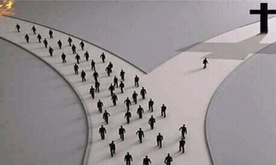 The broad way anad the narrow way