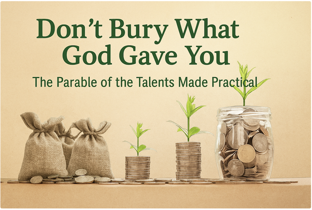 Don't Bury What God Gave You, The Parableof the Talents